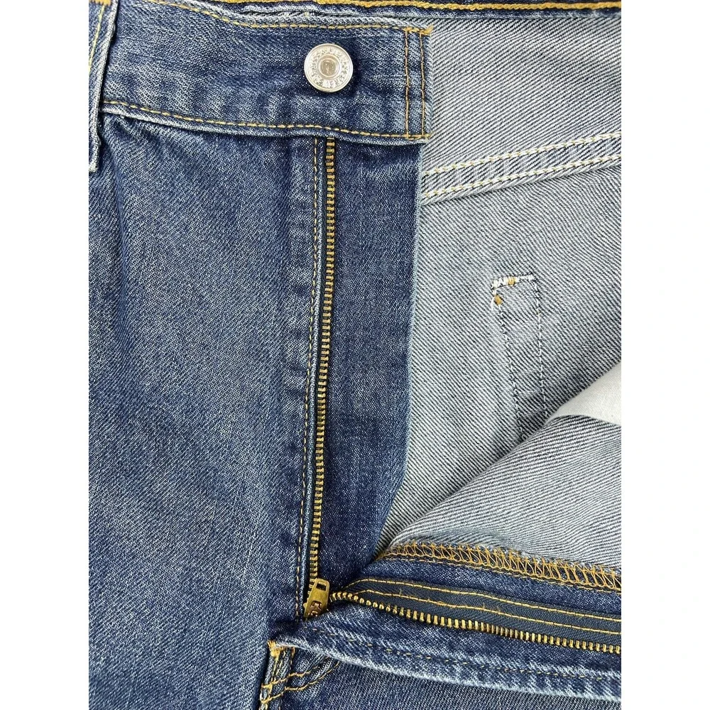 Levis 550 Jeans Mens 36x30 Blue Relaxed Tapered 100% Cotton Denim Med Wash Y2K